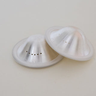 Bubka Silver Nipple Shields Cups with Aeroflow Vents