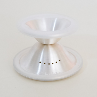 Detailed view of Bubka Silver Nipple Soothers designed to heal and protect sore nipples naturally.